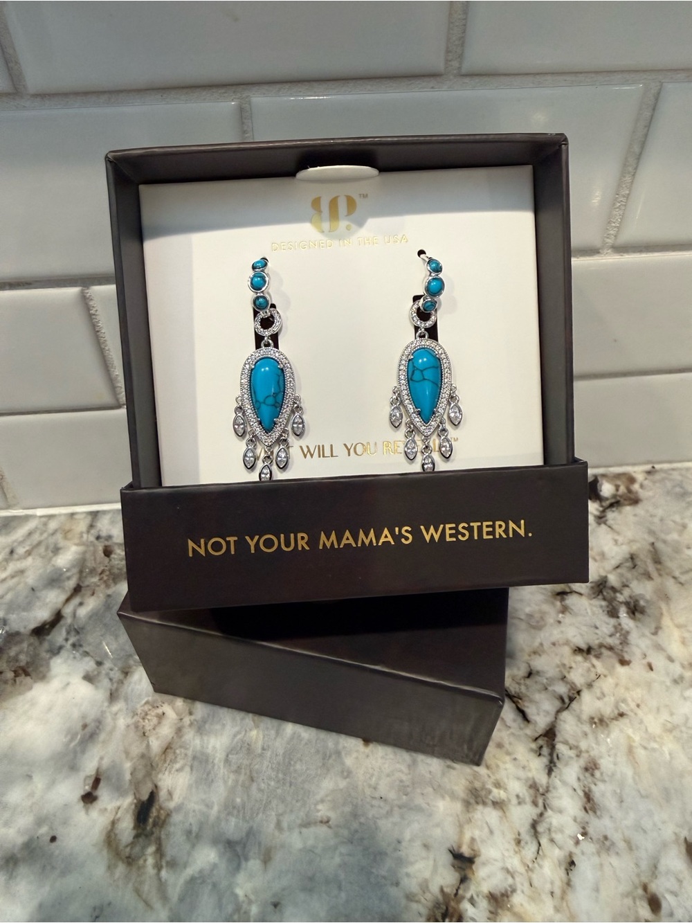 BP Bomb Party Outlaw Western Earrings western whisper
